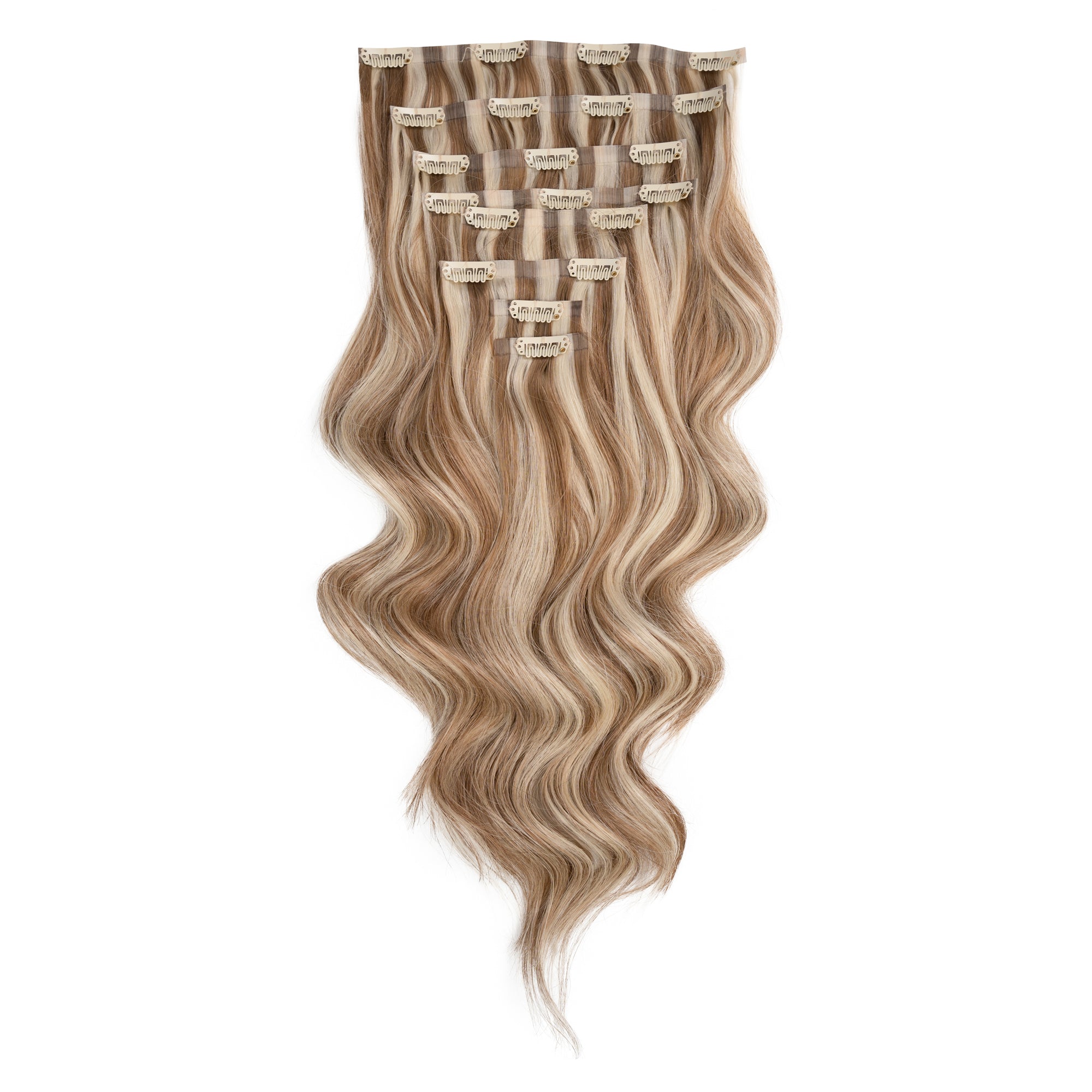 Empress Deluxe Clip-in Hair Extensions 18" Colour P10 613 - Maneology Hair Extensions