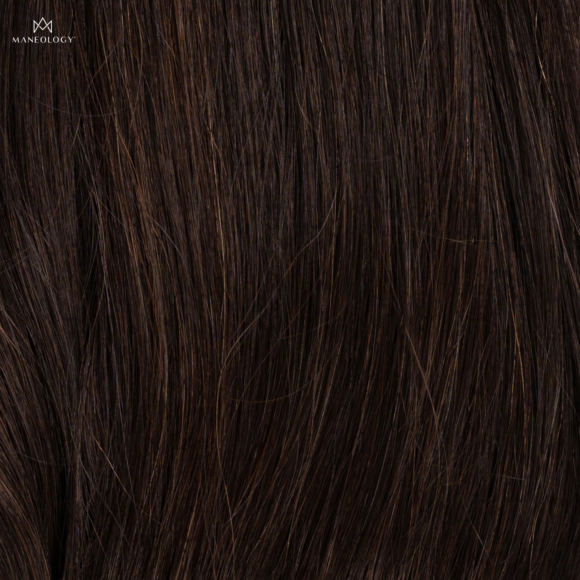 Duchess Elegant Clip-in Hair Extensions 16" Colour 1B Black/Brown - Maneology Hair Extensions
