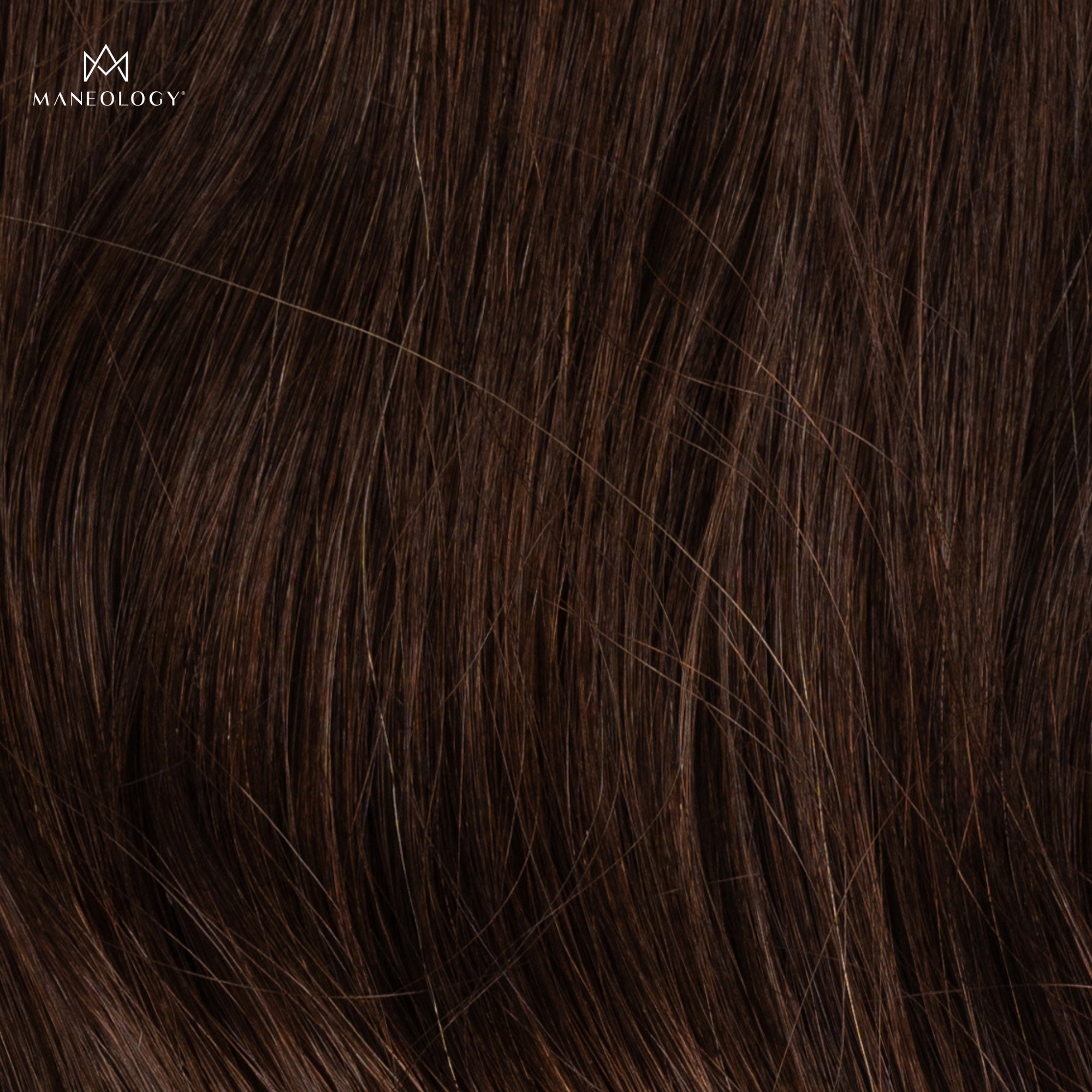 Empress Deluxe Clip-in Hair Extensions 18" Colour 4 Brown - Maneology Hair Extensions