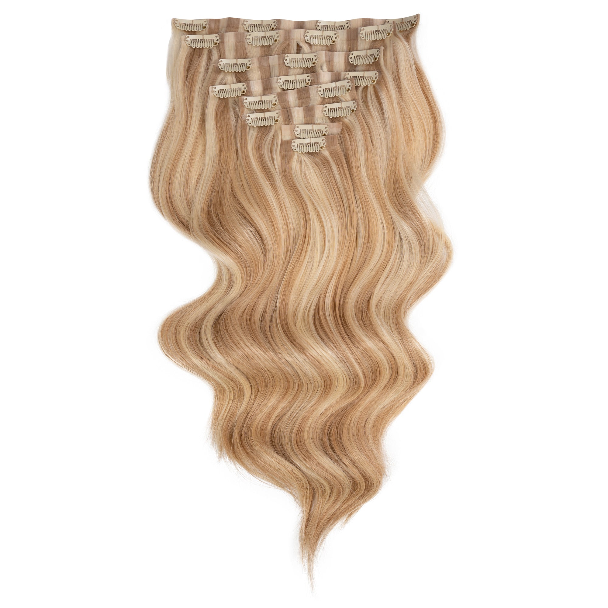 Empress Deluxe Clip-in Hair Extensions 18" Colour P18 613 - Maneology Hair Extensions