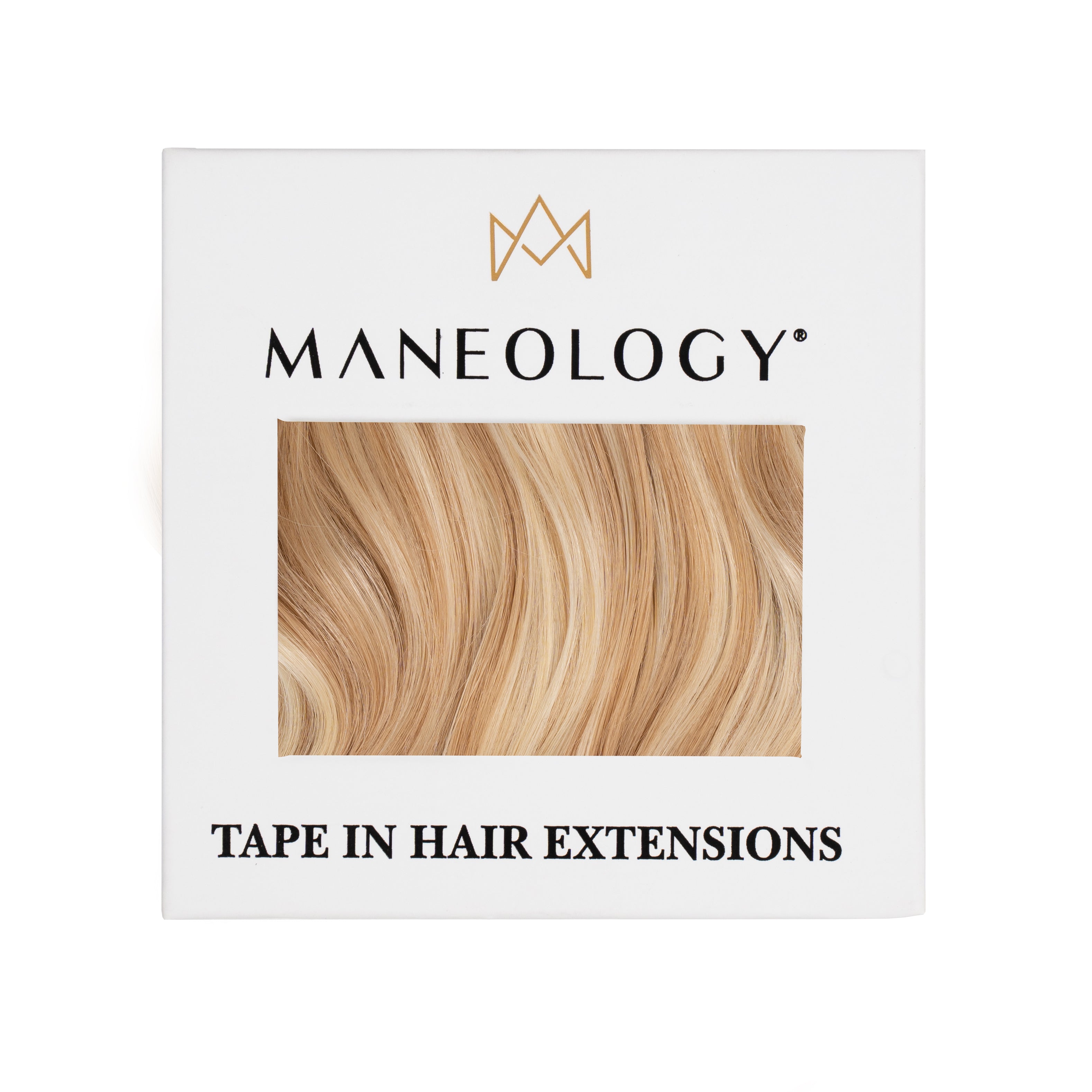 Seamless Tape in Hair Extensions P18 613 - Maneology Hair Extensions