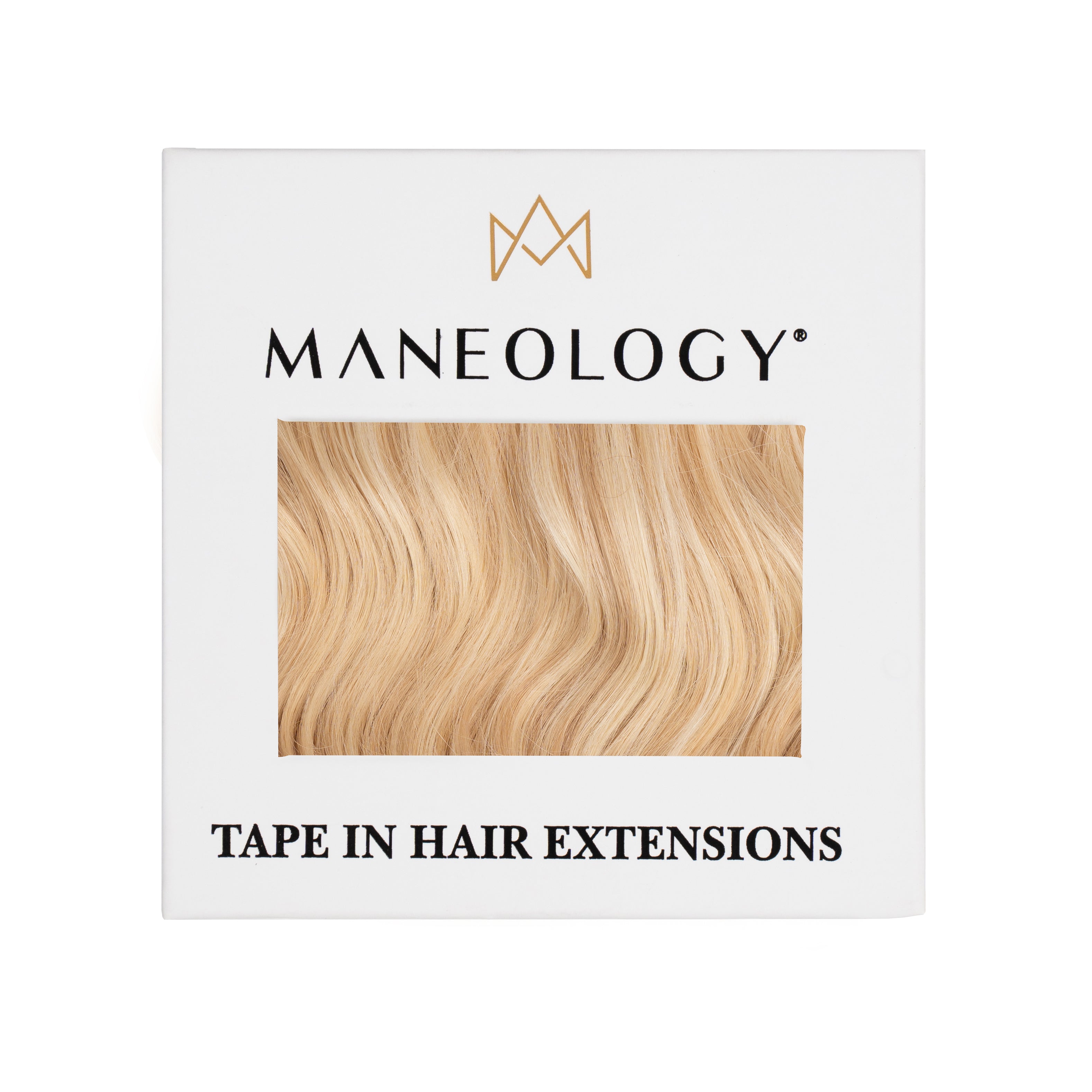Seamless Tape in Hair Extensions P24 613 - Maneology Hair Extensions