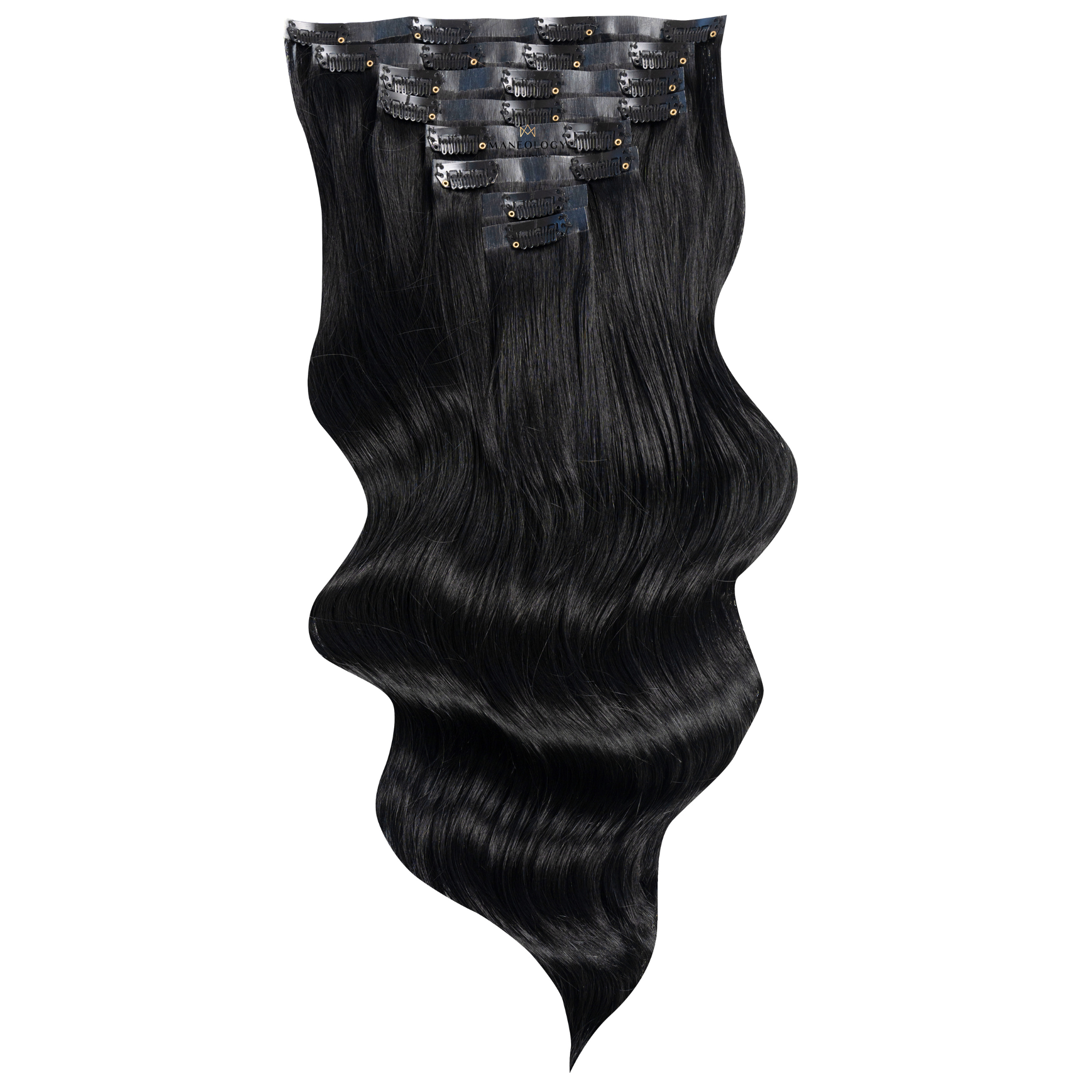 Empress Deluxe Clip-in Hair Extensions 18" Colour 1 Black/Noir
