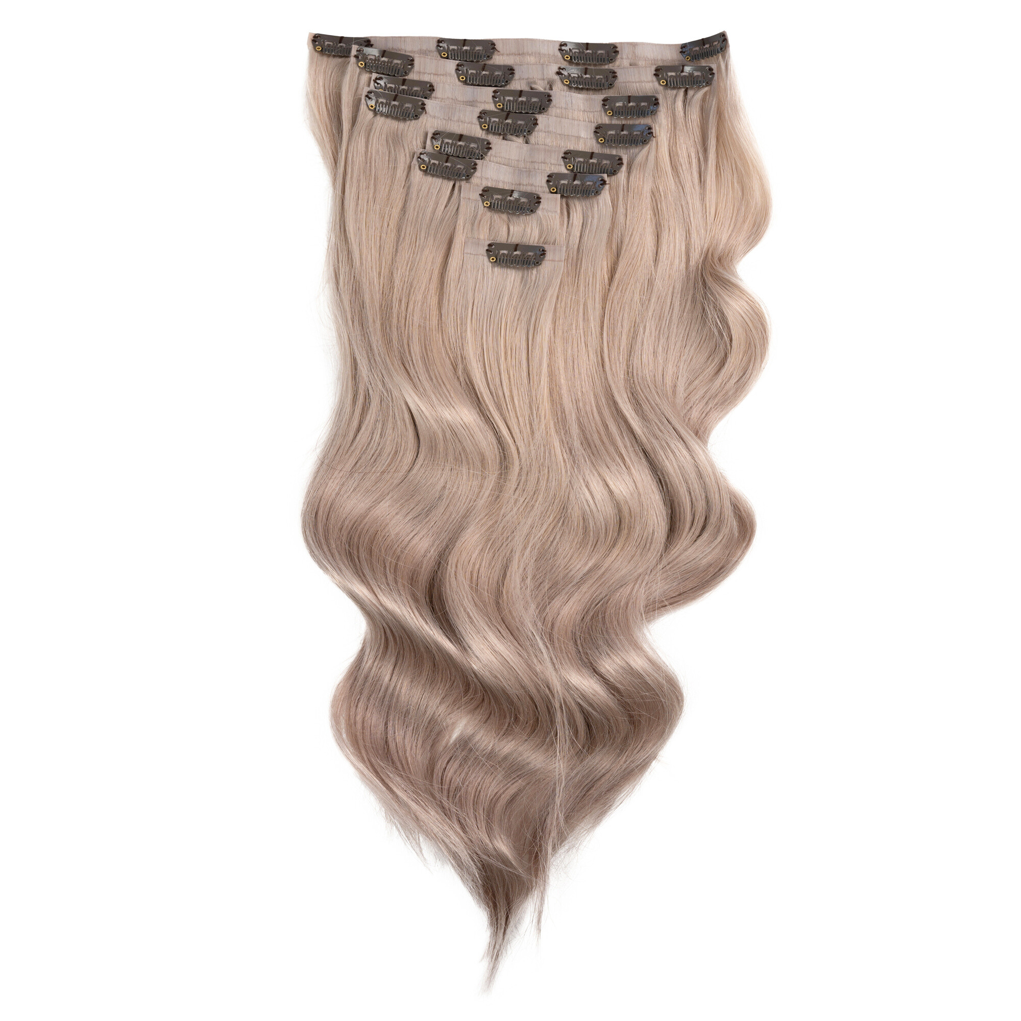 Empress Deluxe Clip-in Hair Extensions 18" Colour Silver - Maneology Hair Extensions